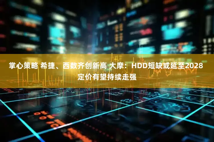 掌心策略 希捷、西数齐创新高 大摩：HDD短缺或延至2028 定价有望持续走强